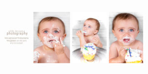 Greater Boston Cake Smash Photography